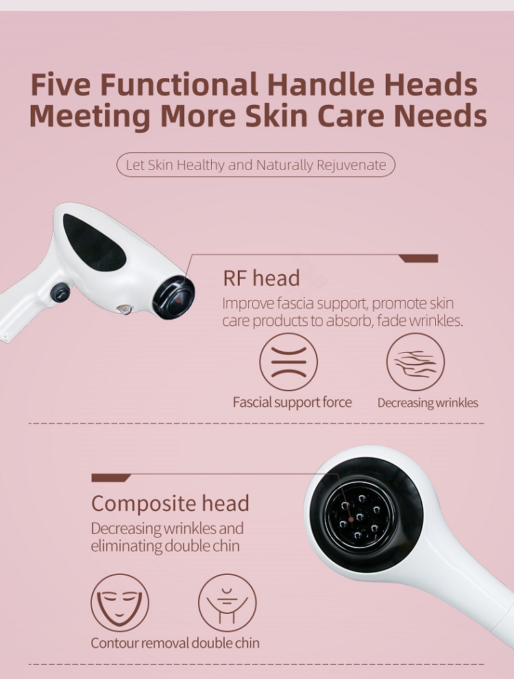3Vacuum Mesotherapy Device with Cold Hammer for Facial Recovery
