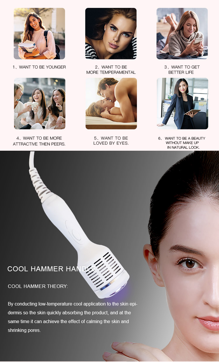 分站32-in-1 Mesotherapy Injector with Cryo Ice Hammer & Microcurrent