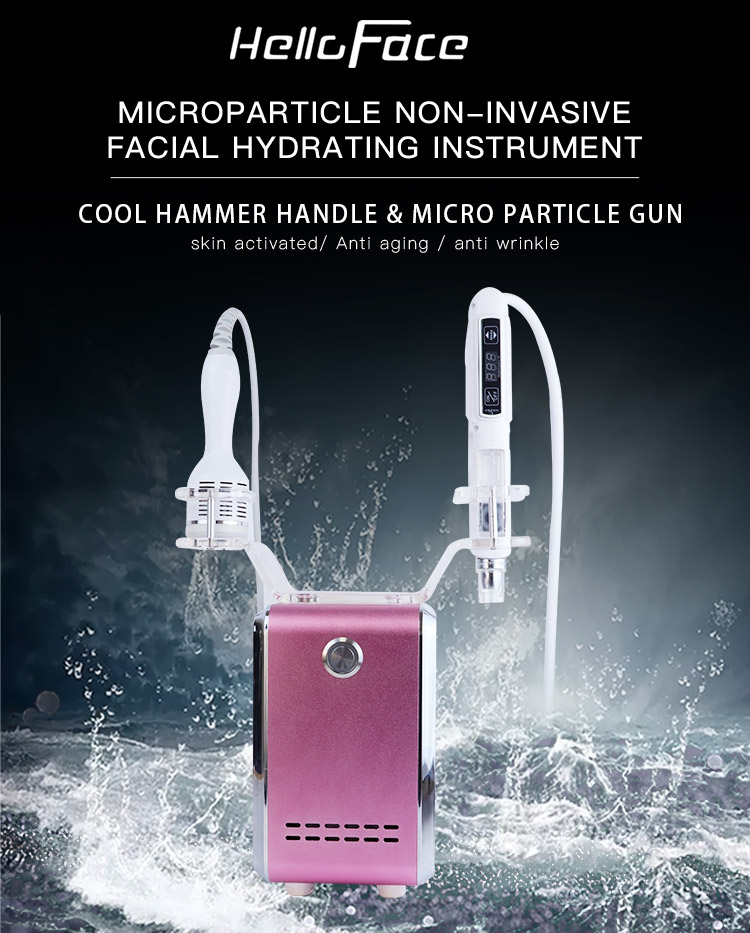 112-in-1 Mesotherapy Injector with Cryo Ice Hammer & Microcurrent