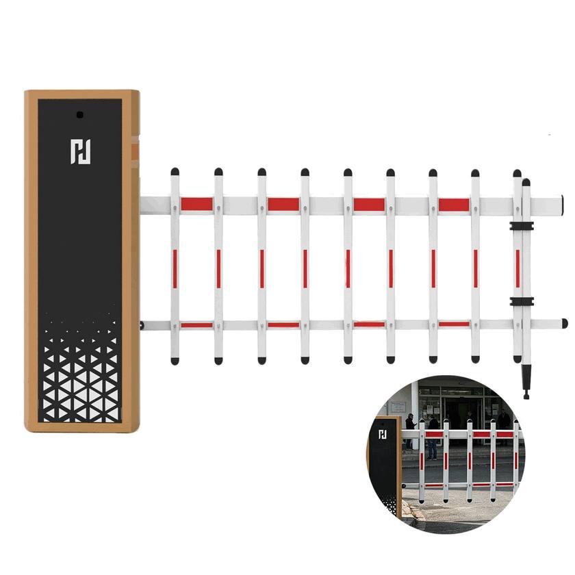 Heavy-Duty Industrial Automatic Boom Barrier Gate – Robust Infrastructure and Construction Site Access Control System