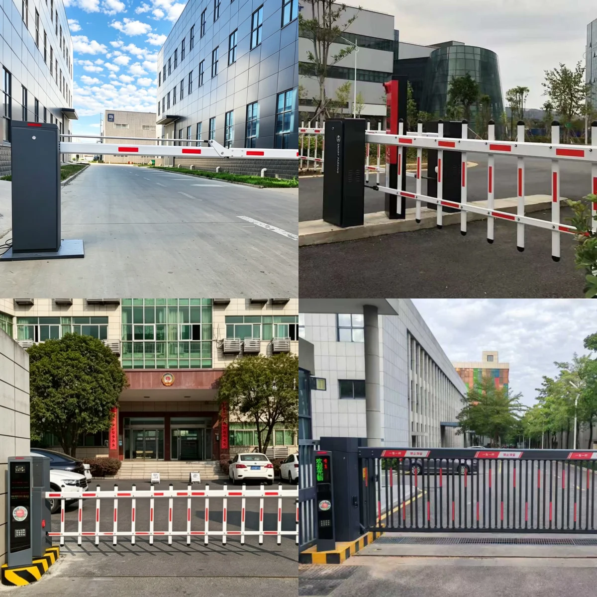 Smart 24V DC LPR Vehicle Barrier Gate with License Plate Recognition - Automated Access Control & Motorized Parking Traffic System for Global Properties